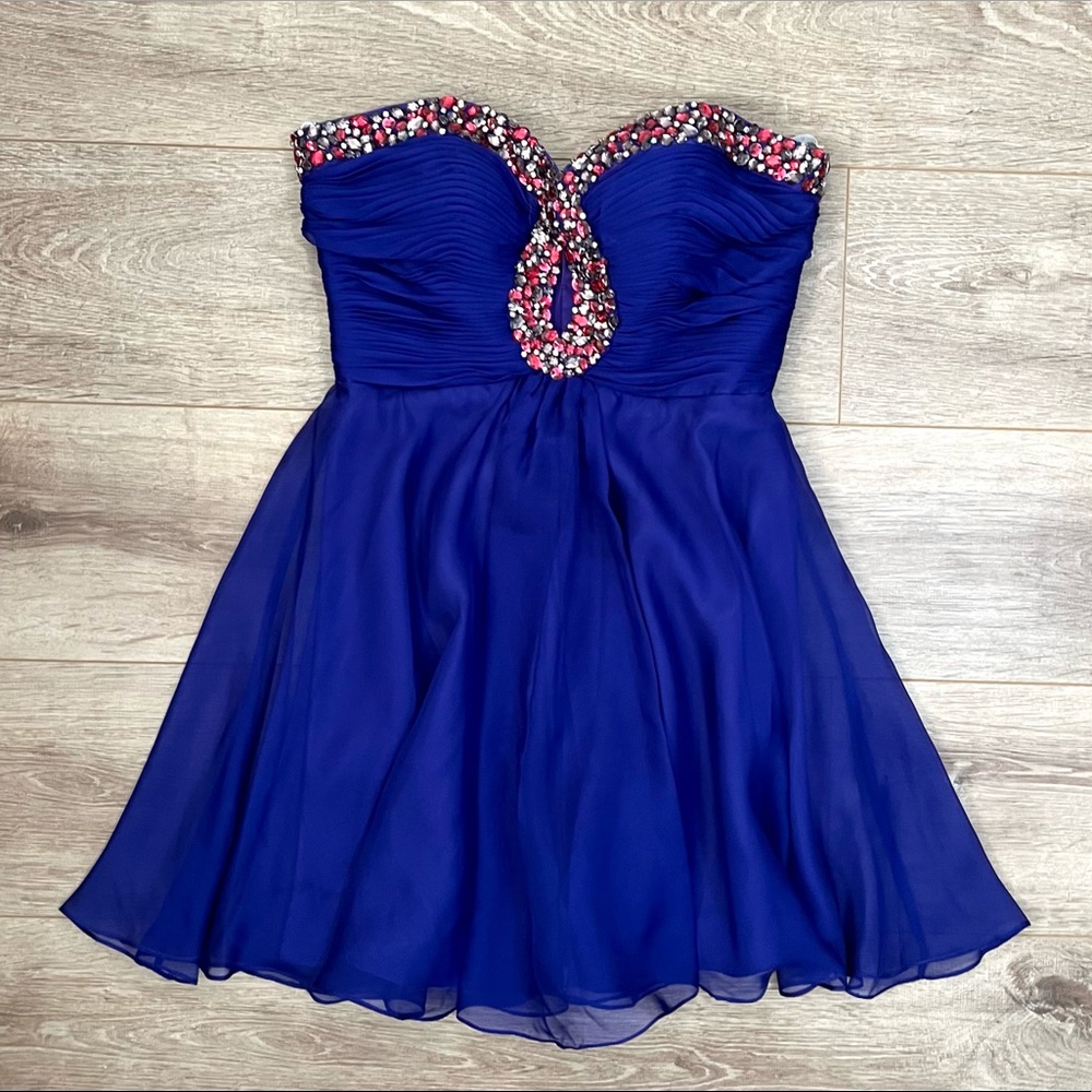 Sherri hill short dress size 6